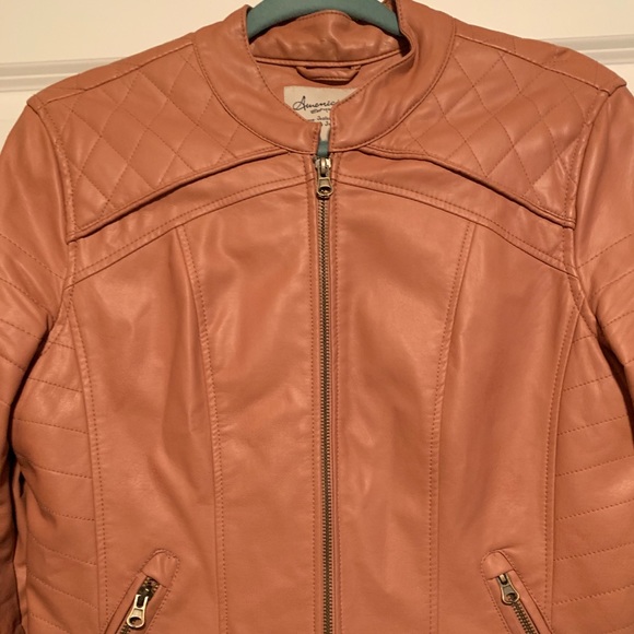 ❌SOLD American Rag pink quilted Moro jacket - Picture 2 of 6